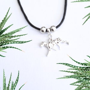 Silver Dalmatian Jewelry, Dainty Dalmatian Pendant, Choker Jewelry Gift, Dog Lover Pendant, Animal Charms, Dog Jewelry, Best friend Necklace