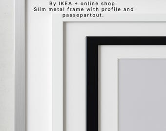 For IKEA LOMVIKEN Stencil 165×115 Cm With Mounting Points, Printed