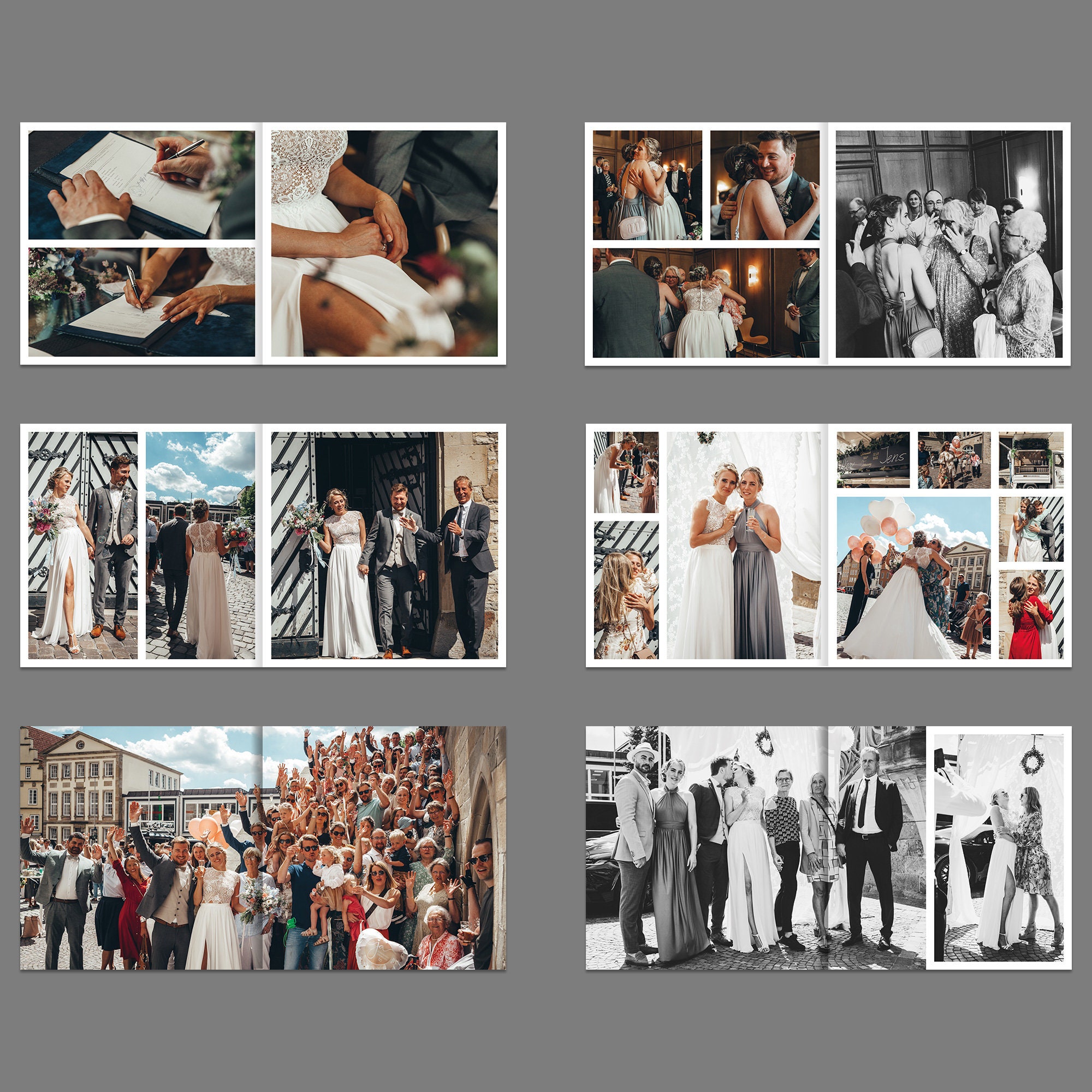 Album Template 30x30 Cm - Etsy
