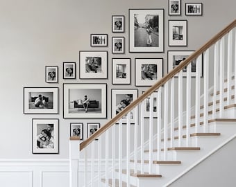 For IKEA LOMVIKEN Picture Frames – Gallery Template Stairs 206