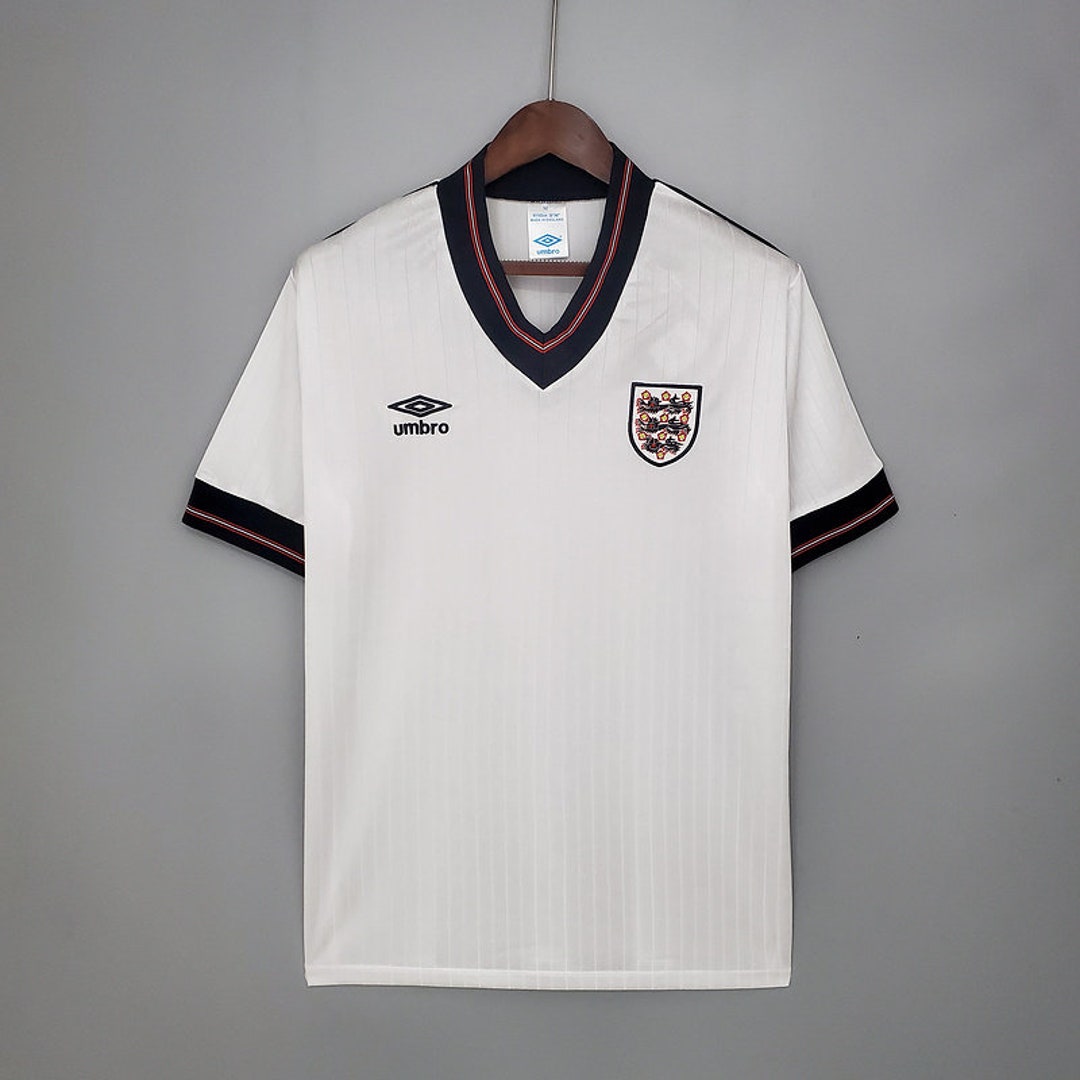 England Home Retro National Team JERSEY KIT SHIRT 1984-1987 - Etsy UK