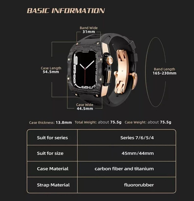 richard mille apple watch case
