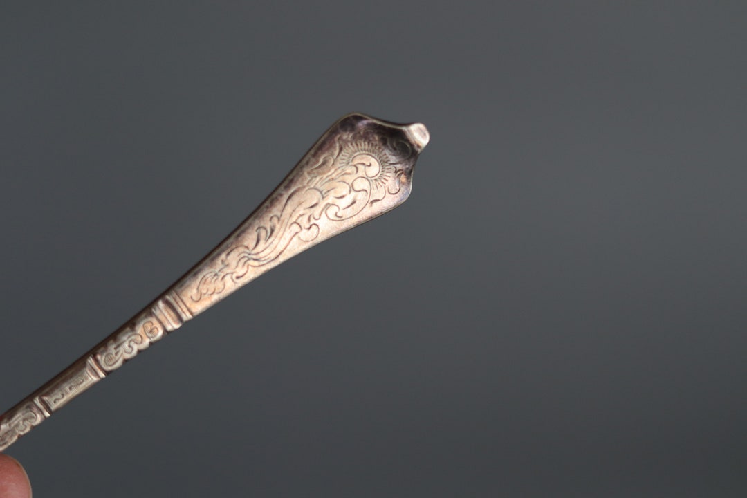 Antique Danish Silver Spoon Bestowing Silver Spoons for a Etsy