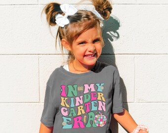 Kindergarten Era Comfort Colors Youth T-Shirt: Back To School Tee