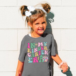 Kindergarten Era Comfort Colors Youth T-Shirt: Back To School Tee