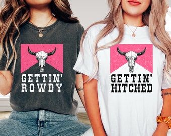 Comfort Colors Bachelorette Party Shirt: Nashville Western Theme