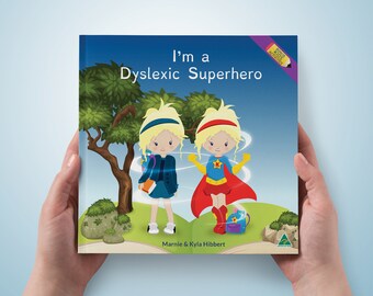 I'm a Dyslexic Superhero (Hardcover Children's Book)