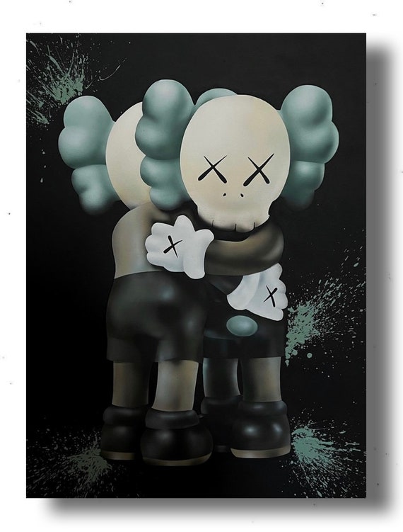 Живопись Kaws Bearbrick поп-арт стрит-арт 