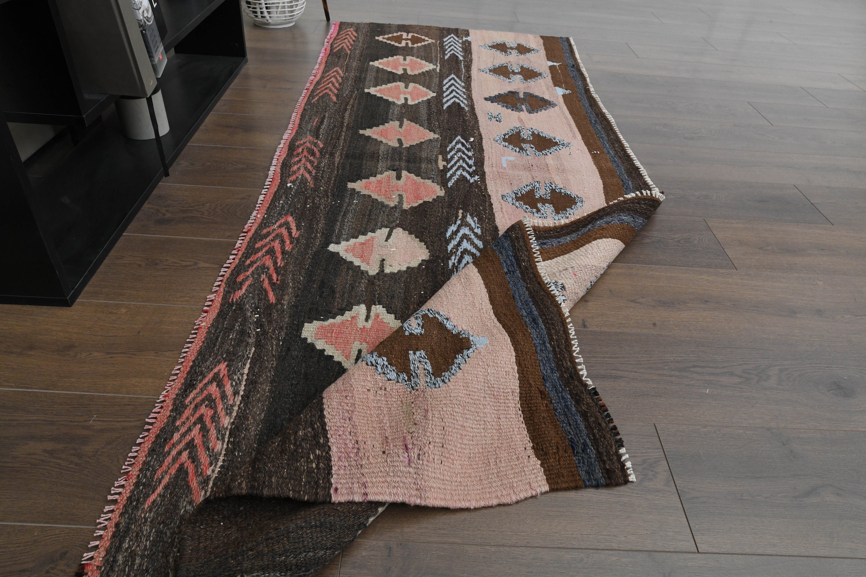 2'9x7'5フィート、ヴィンテージラグランナー、トルコ製スモール