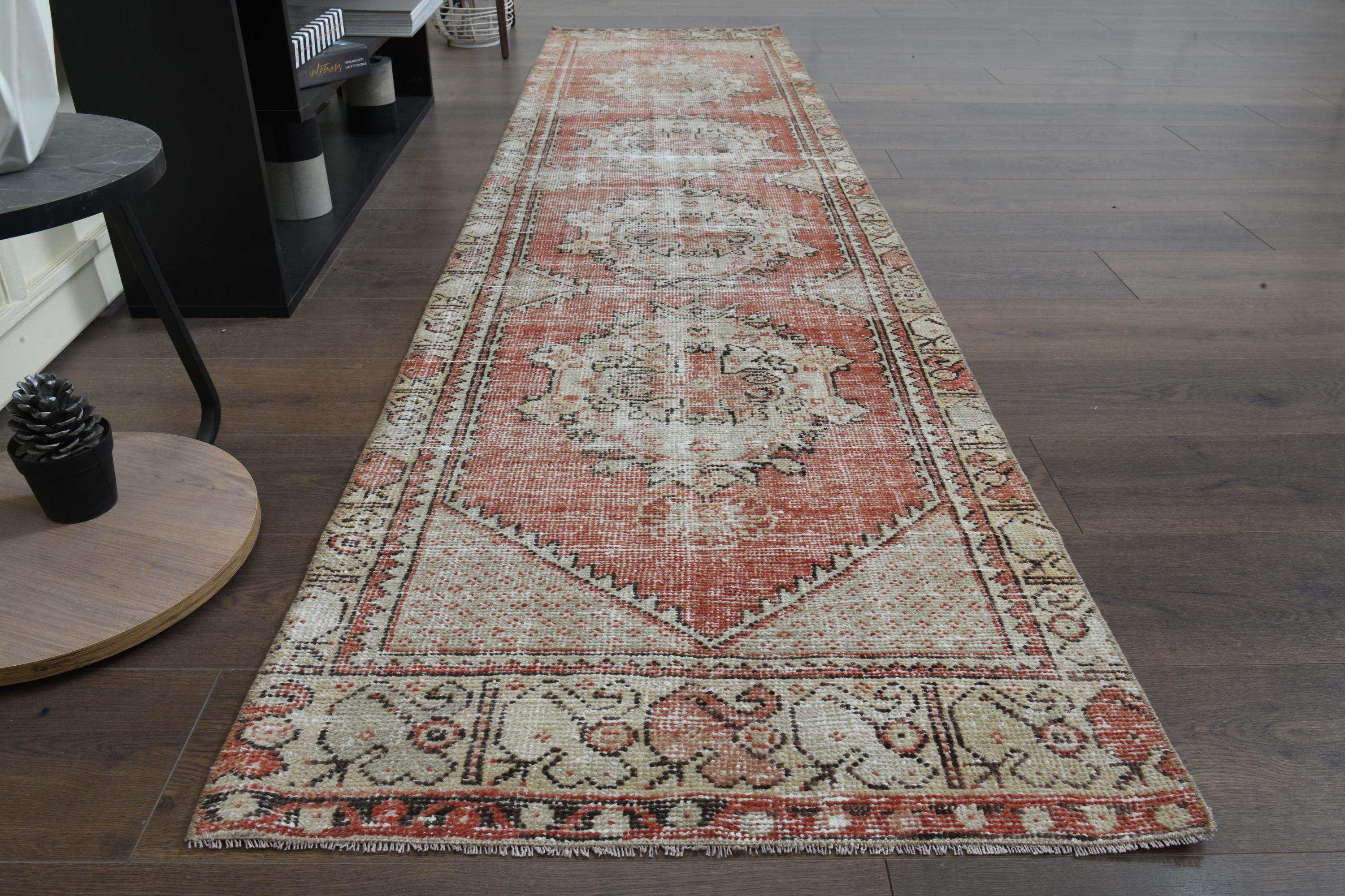 2'3x9'8フィート、ヴィンテージランナーラグ、トルコ製ランナー