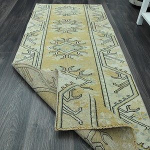 2&#39;4x5&#39;6 ft, SMALL RUNNER RUG, Stair Runner Rug, Turkish Vintage Runner, Handwoven Rug, Bohemian Rug, 2x6 Runner, Home Decor, Kitchen Rug