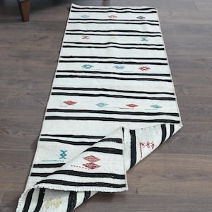 1.9x6 ft, SMALL RUNNER RUG, Oushak Runner Rug, Turkish Vintage Rug, Bohemian Decor, Vintage Runner, Stair Runner, Hallway Runner, Wool Rug
