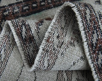 150x270 cm, EINZIGARTIGER OUSHAK Teppich, Handgeknüpfter Teppich, Türkischer Teppich, Beige Brauner Teppich, Boho Teppich, Orientteppich
