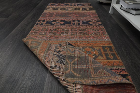 2.2x5.8 ft, Patchwork Rug, Handmade Rug, Wool Rug, Mini Rug, Bathroom Rug, Decorative Rug, Star Runner, One-of-a-Kind Rug, Gift, Throw Rug
