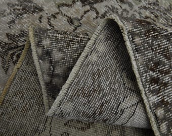 6'6x9'9 piedi, TAPPETO ANTICO DI GRANDI DIMENSIONI, Tappeto turco vintage, Tappeto Oushak, Verde Beige, Tappeto di grandi dimensioni, Tappeto per soggiorno, Tappeto di lana, Tappeto decorativo, Stella