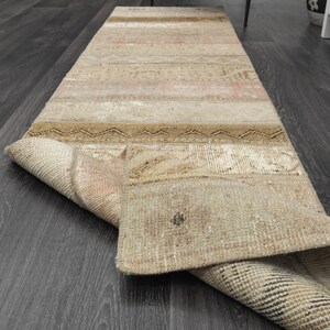2&#39;5x8&#39;5 ft Patchwork Runner, Turkish Runner, Wool Runner, Handwoven Runner, Hand-Knotted Runner Rug, Vintage Rug, Turkish Carpet, Gifts Rug