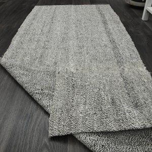 2&#39;7x6 ft, STAIR DECOR, Vintage Turkish Runner, 3x6 Decor Rug, Solid Neutral Kilim Runner, Handwoven Runner, Stair Decor Rug, Kitchen Runner