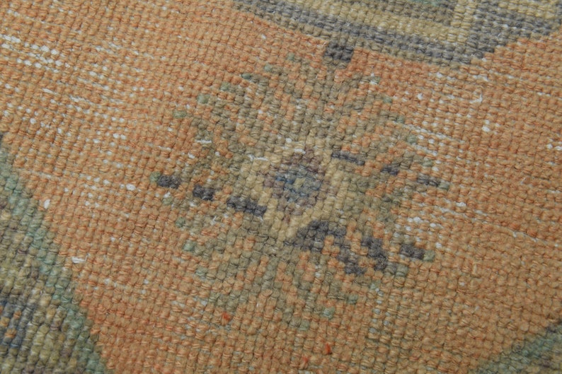 3'6x5'7 ft, VINTAGE TÜRKISCHER TEPPICH, Minimalistischer Teppich, Teppich, Flur Teppich, Dekor Teppich, Designerteppich Bild 3