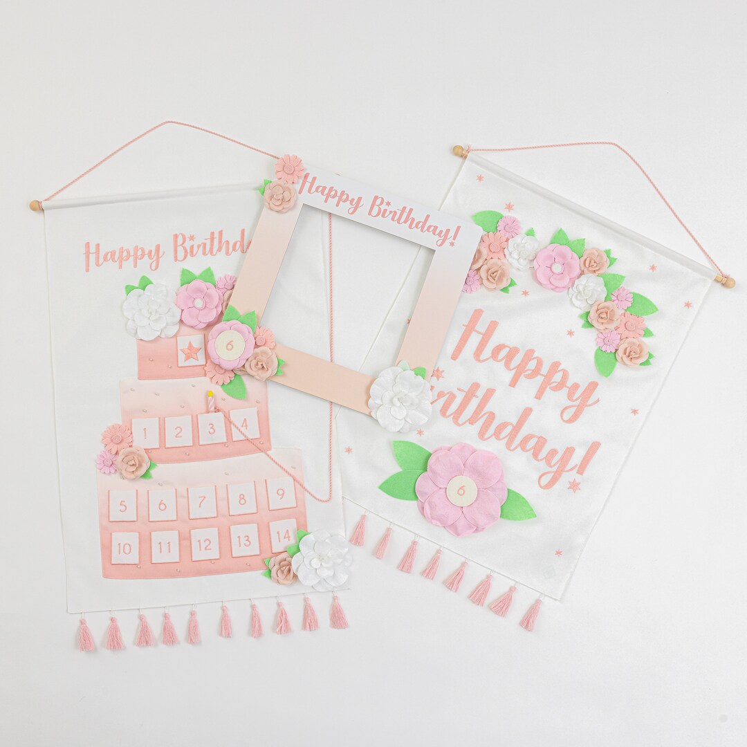 Pink Birthday Celebration Bundle - Etsy