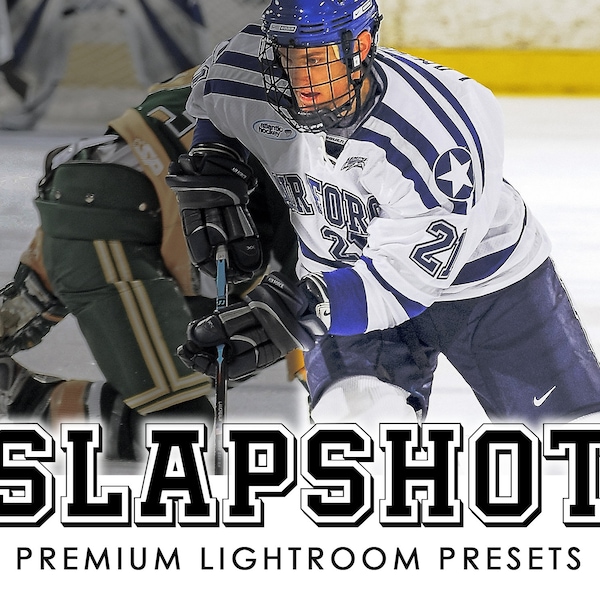 Ice Hockey Presets, Lightroom Mobile & Desktop, Hockey, Sports Photoshop Preset, Hockey Photography, Filter, Digital Download