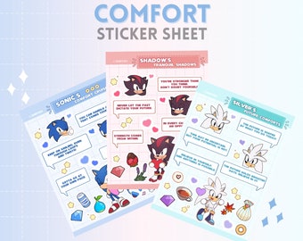 Egel comfort stickervel
