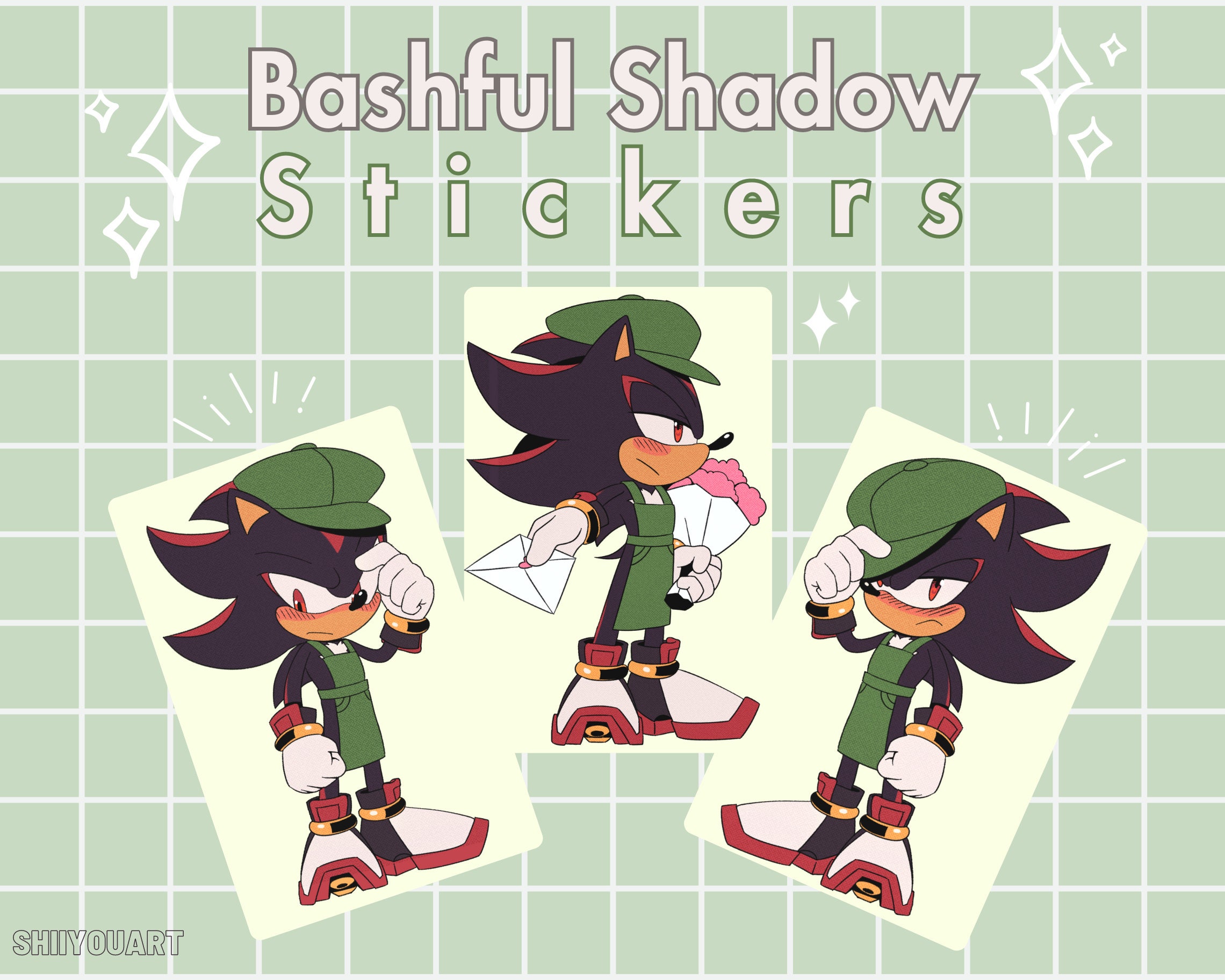 Shadow The Hedgehog Sticker for Sale by Dizzy Sakura