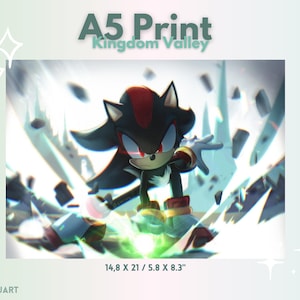 Impression carte postale A5 Kingdom Valley