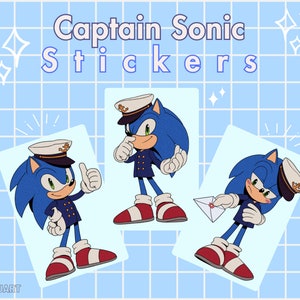 Adesivi Capitan Sonic