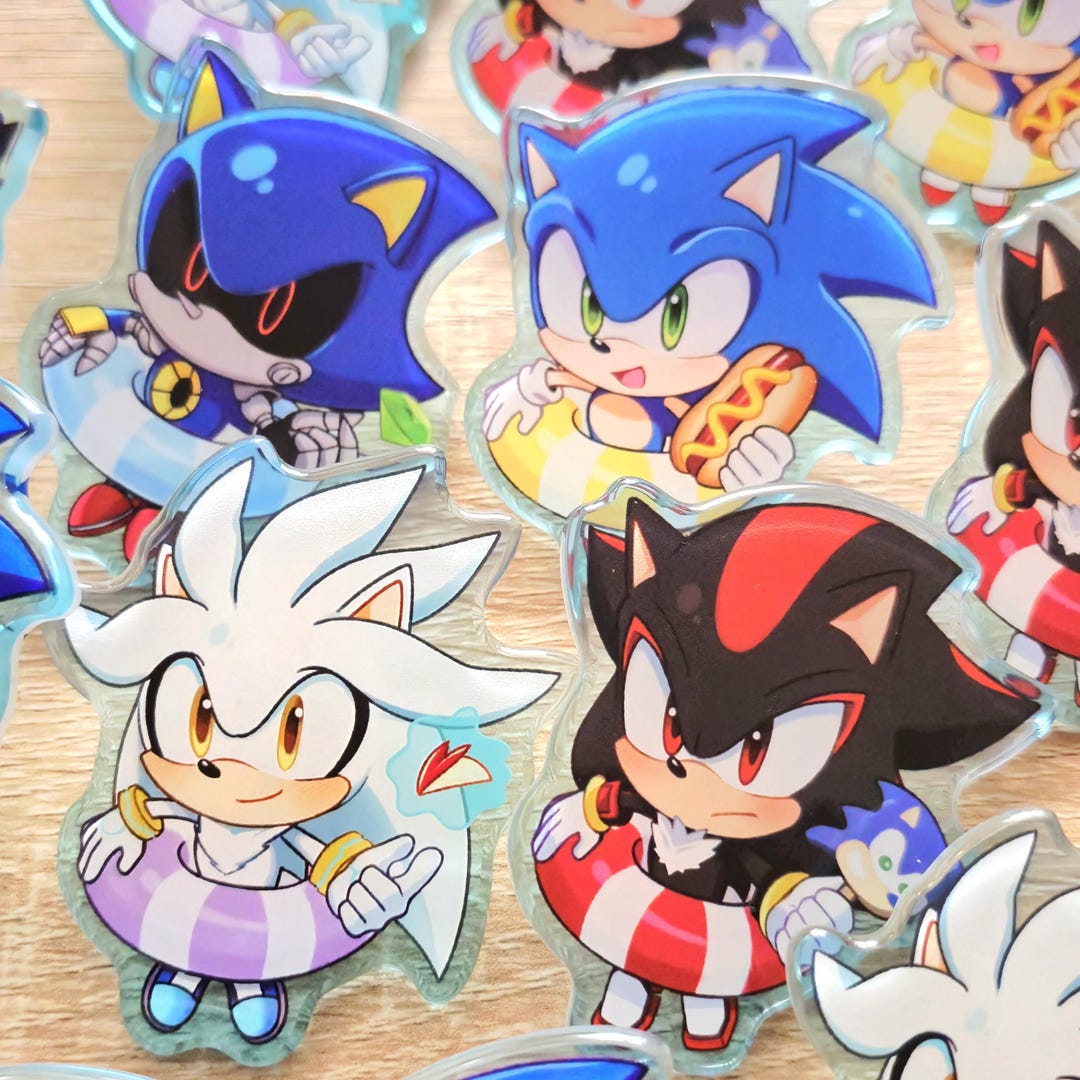 Swim Ring Chibi Pins | 2.5" / 6,3cm - Etsy