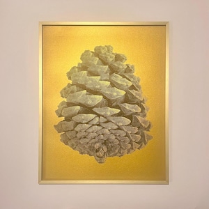 Pine on Gold | Screen Printing