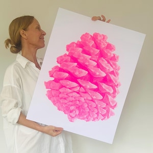 PINK PINE GRANDE _ Serigrafia