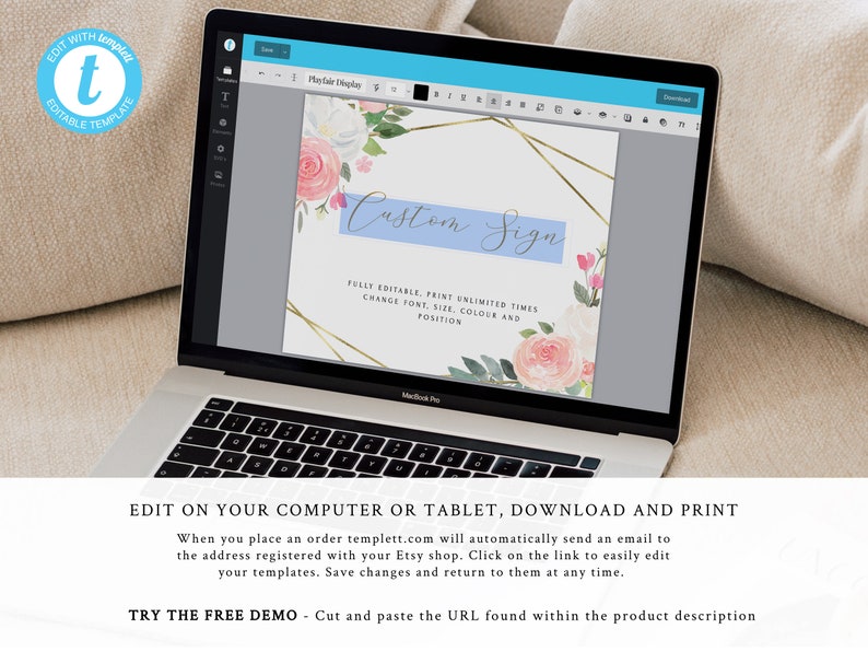 Editable Wedding Sign Printable Custom Sign Wedding Poster - Etsy