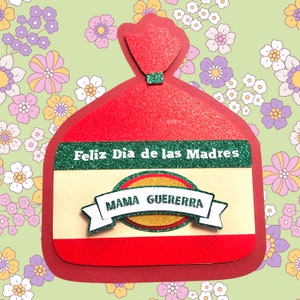 Tortilla mama guerrera en capas SVG