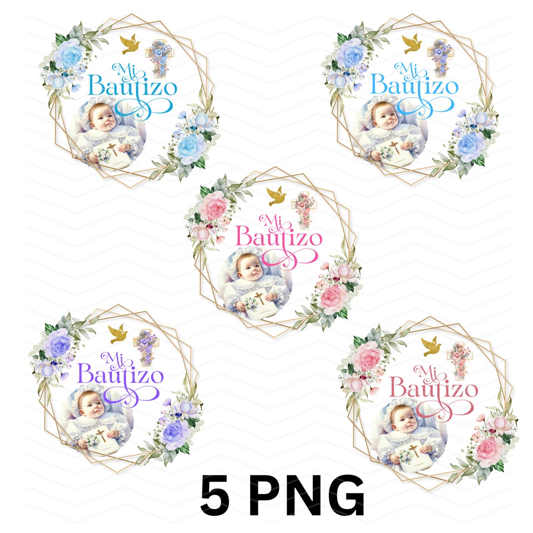Mi Bautizo Png - Etsy
