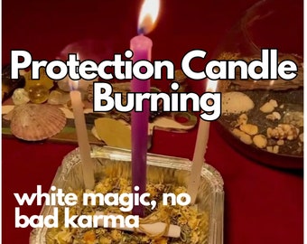 Beschermkaars brandend ritueel | Schild tegen beheksingen en vloeken | Witte magie No Bad Karma | Digitale download | Spellingservice