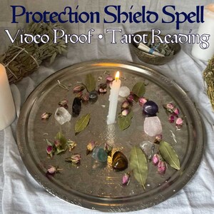 Protection Shield Spell, Protect Spell, Protection Casting, Protecting Spell and Tarot Reading - video proof