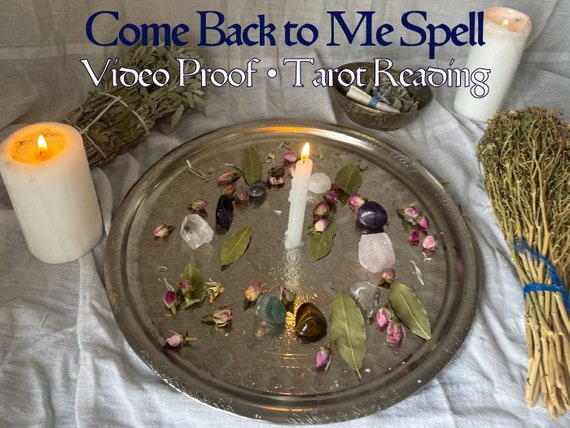 Come Back to Me Spell | Binding Love Spell Casting | White Magic No Bad Karma | Digital Proof Download | Tarot Reading | Ex Back Spell