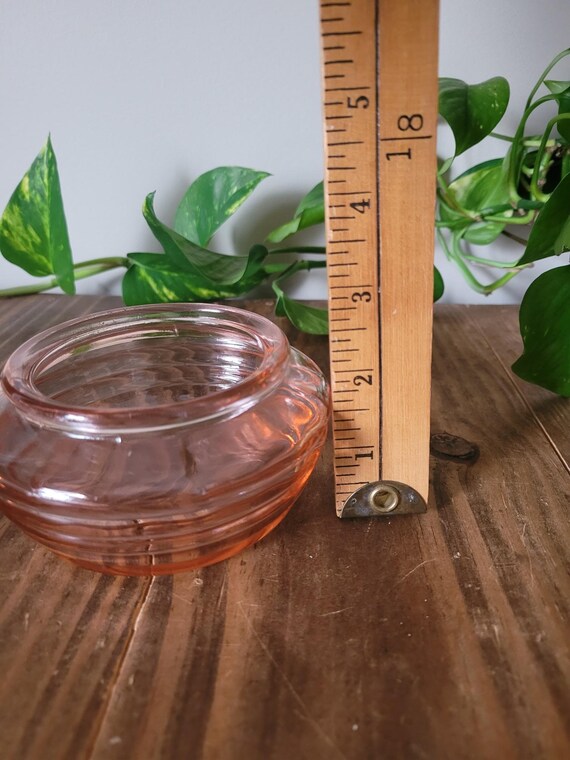 Pink Depression Glass Ring Trinket Dish | Pink Gl… - image 7