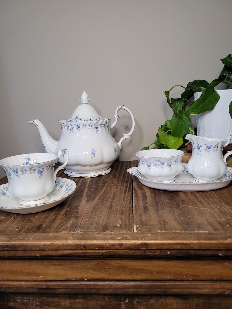 Royal Albert Memory Lane Teapot Vintage Memory Lane Teapot Etsy