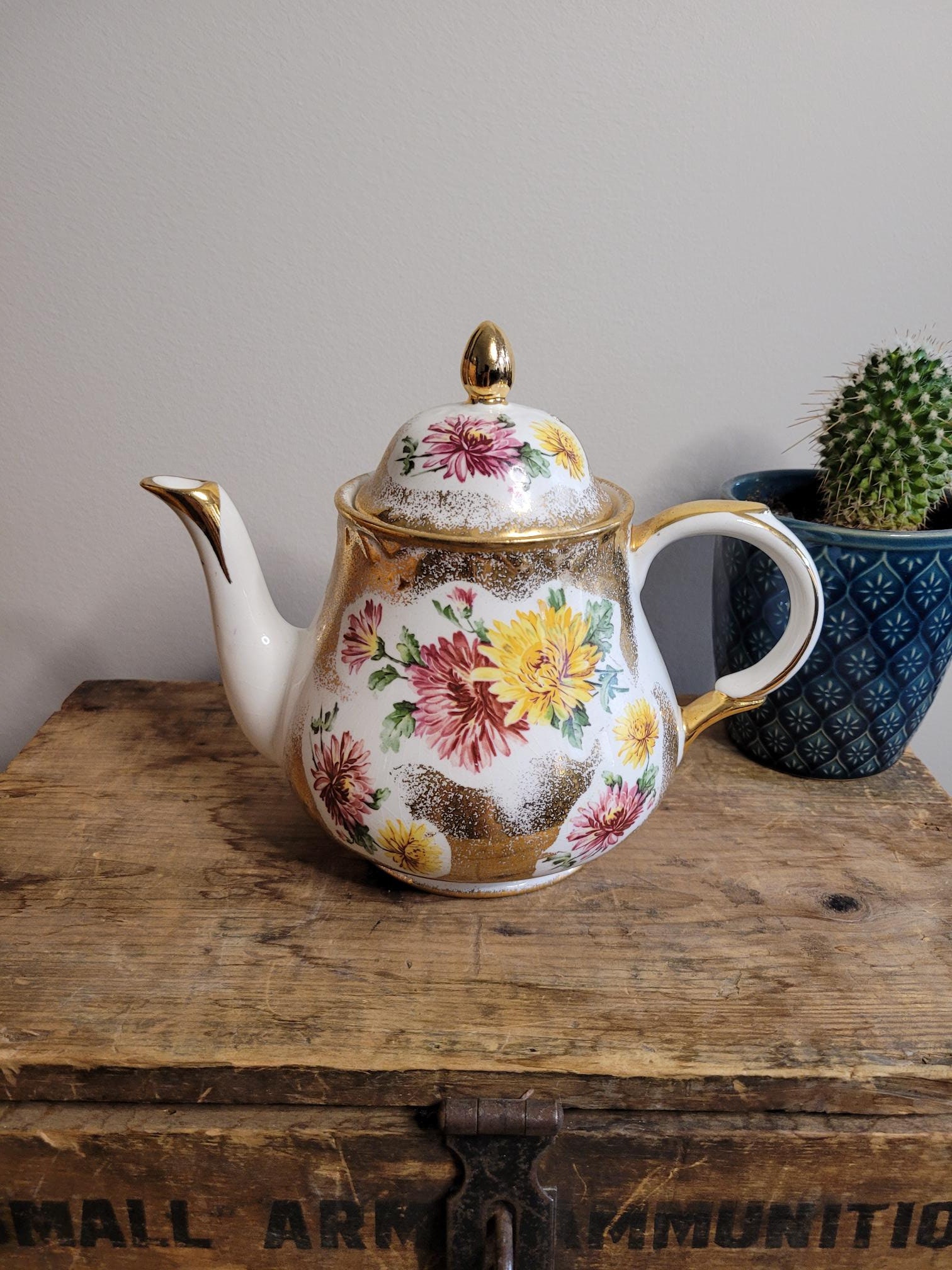 Arthur wood teapot - Etsy 日本