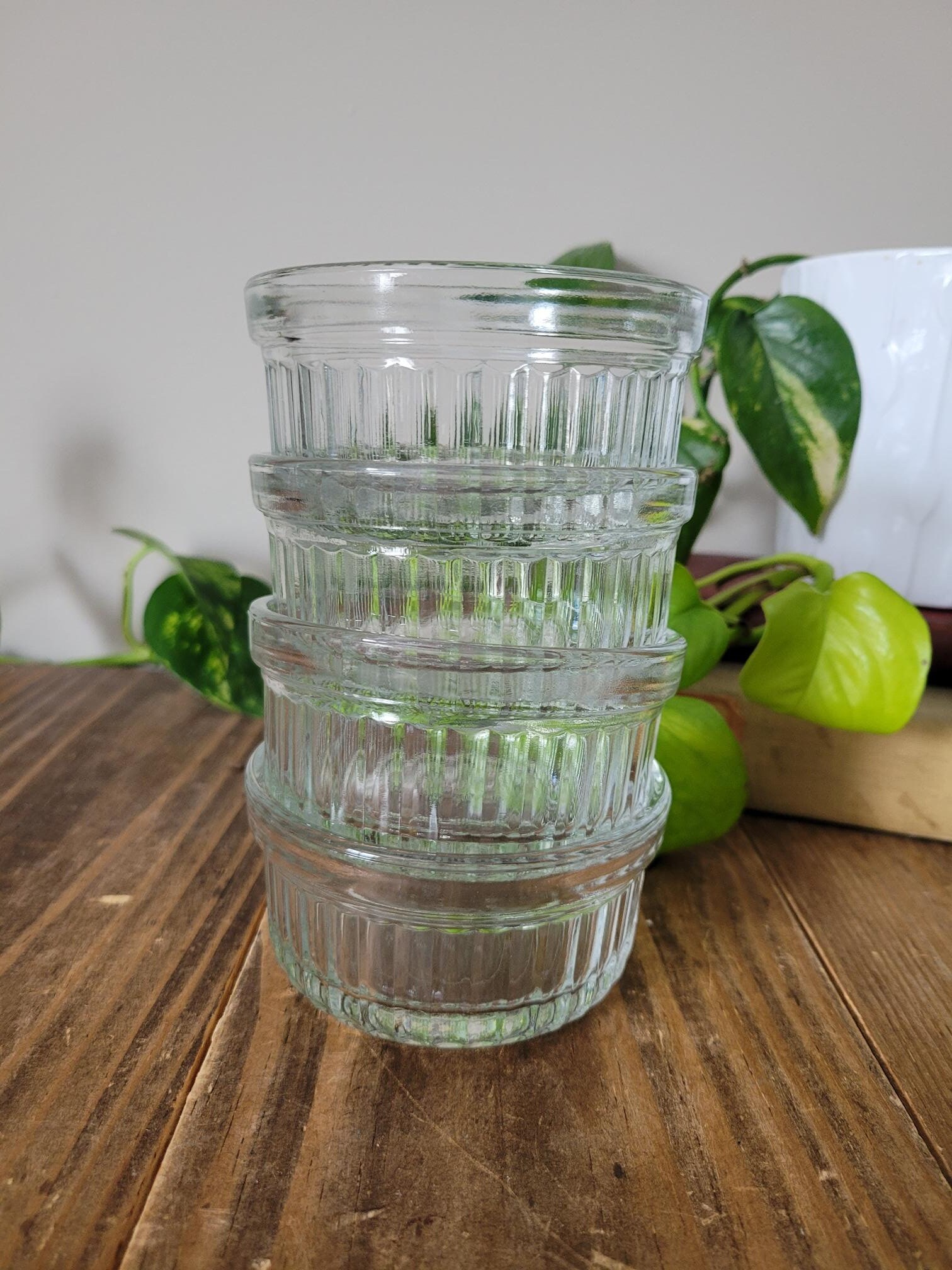Anchor Hocking Clear Glass Baking Ramekins Clear Glass - Etsy