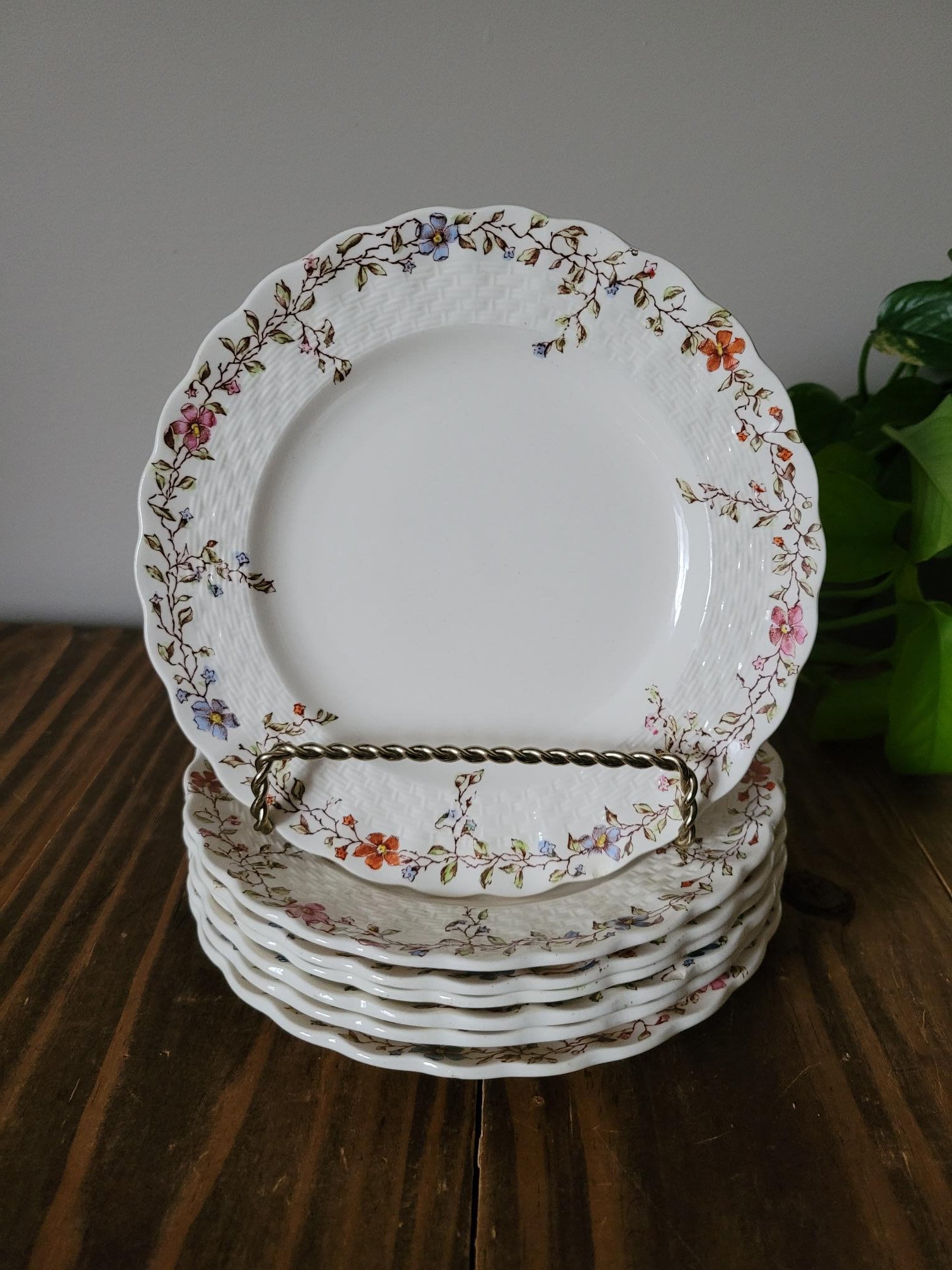 Spode Wicker Dale - Etsy