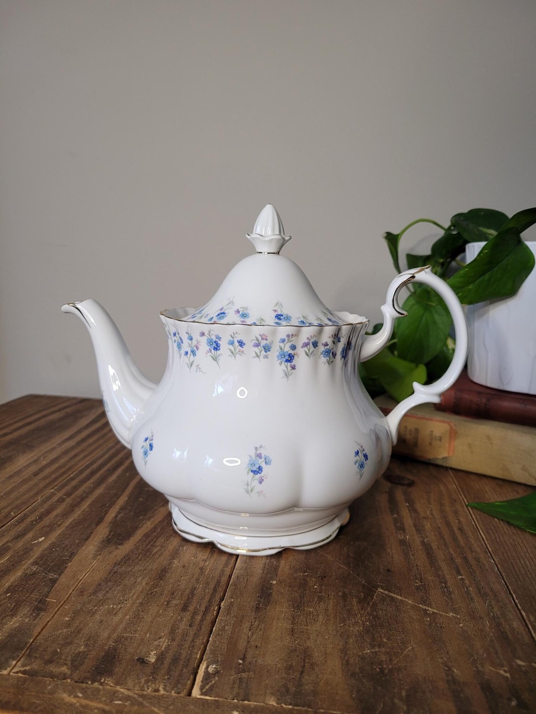 Royal Albert Memory Lane Teapot Vintage Memory Lane Teapot Etsy