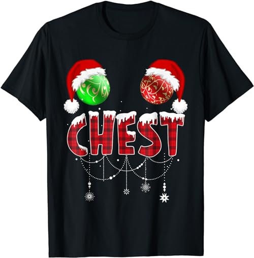 Chest Nuts Christmas Shirt Funny Matching Couple Chestnuts  T-Shirt, Sweatshirt, Hoodie - 100005