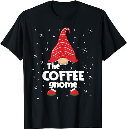 Coffee Gnome Family Matching Christmas Funny Pajama  T-Shirt, Sweatshirt, Hoodie - 100169