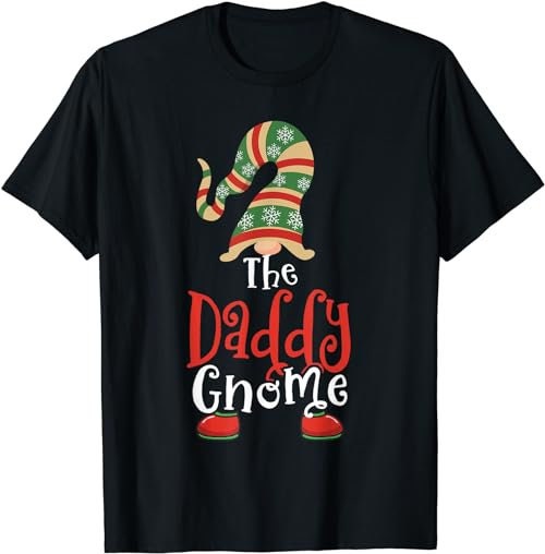 Daddy Gnome Matching Family Group Christmas Pajama  T-Shirt, Sweatshirt, Hoodie - 100118
