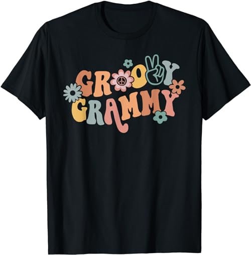 Groovy Grammy One Thankful Grammy Thanksgiving Christmas  T-Shirt, Sweatshirt, Hoodie - 100081