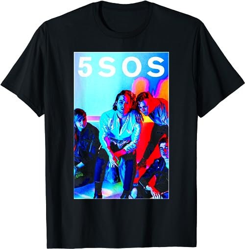 5 Seconds of Summer - 5SOS Band Photo  T-Shirt, Sweatshirt, Hoodie - 26200