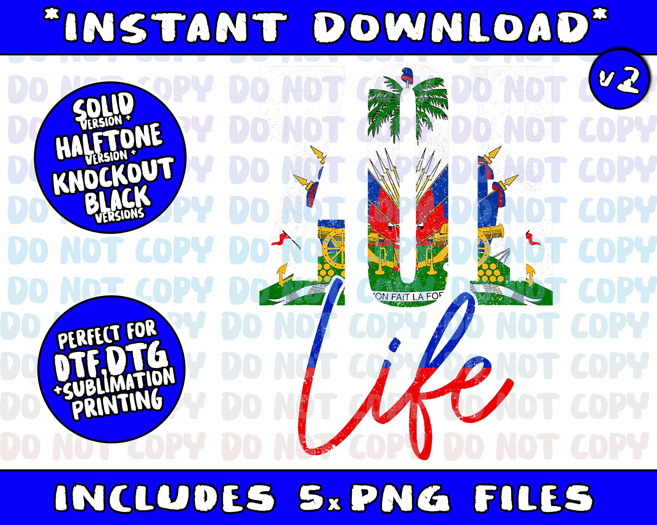 Haiti Flag Zoe Haitian Life Pride Vintage Haiti Png Bundle Etsy