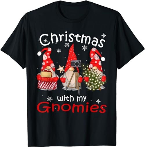 Gnome Family Christmas Shirts for Women Men - Gnomies Xmas  T-Shirt, Sweatshirt, Hoodie - 100202